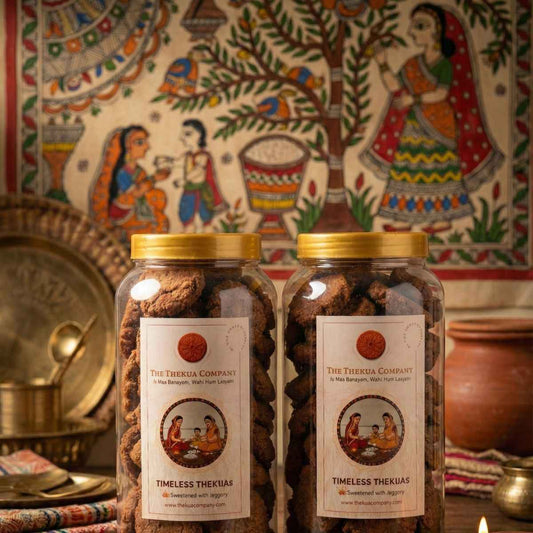 2KG Handmade Thekua Mega Pack (For Joint Families & Heavy Snackers)